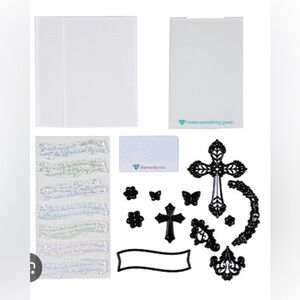 NEW - Diamond Press Praise Him Stamp and Die Kit (sealed)